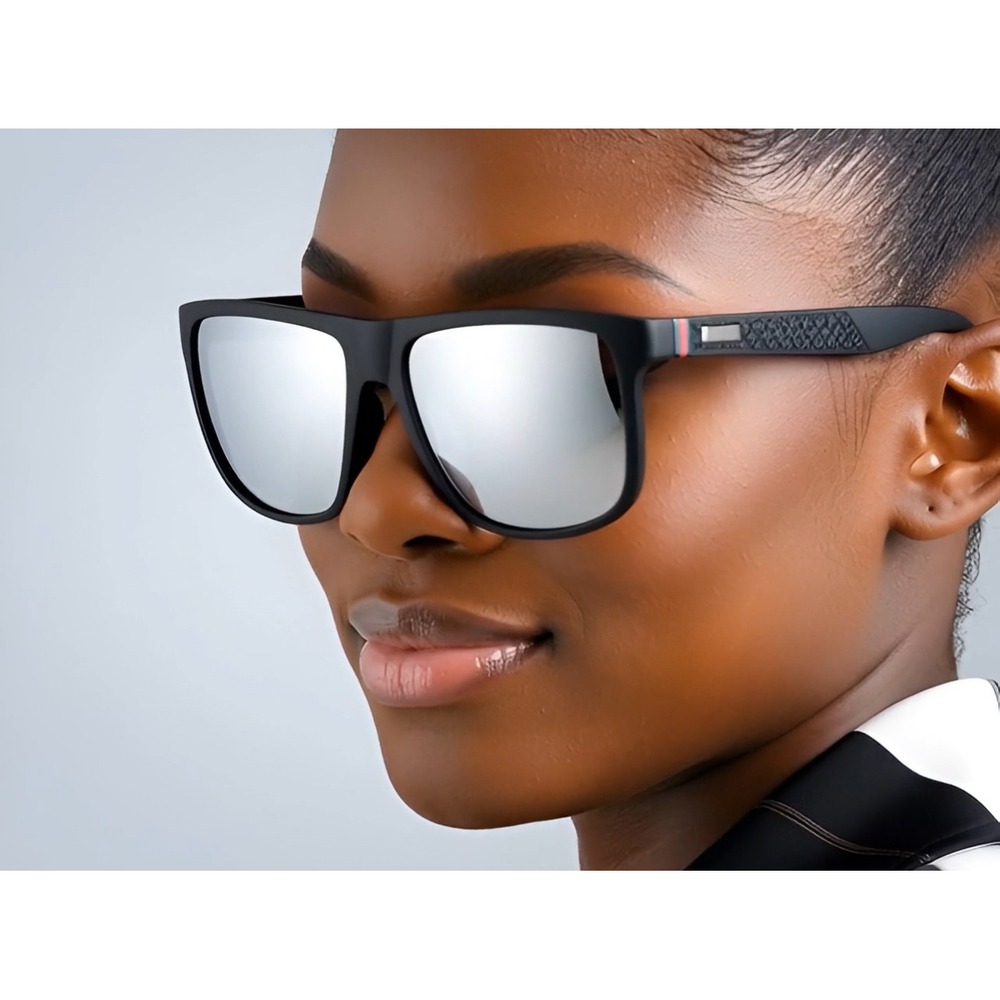 Outdoor Sunglasses Driving Athletic Wear Fancy Sunny Shade Rectangular Polarized